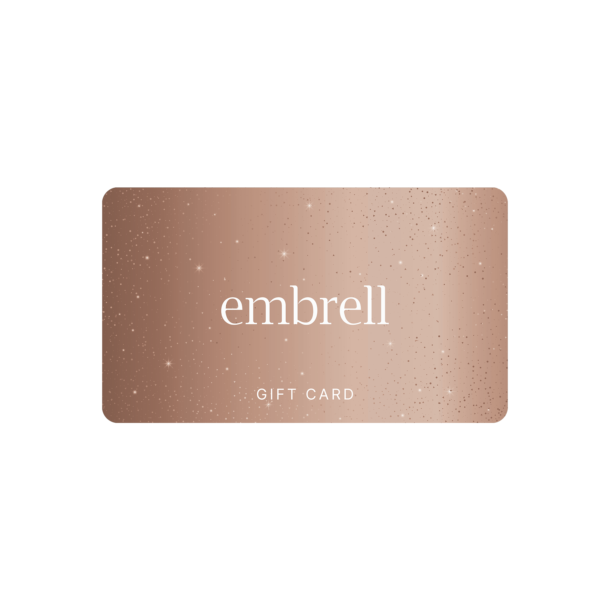 Embrell Gift Card in bronze colour 